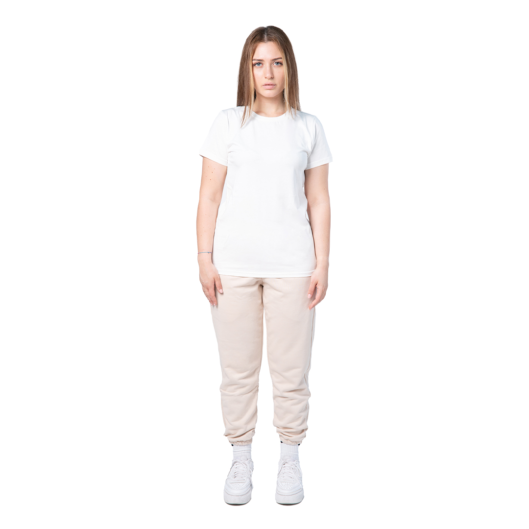 BOX 4 PZ - D-129 - Tshirt donna comoda manica corta 180 gr/m2