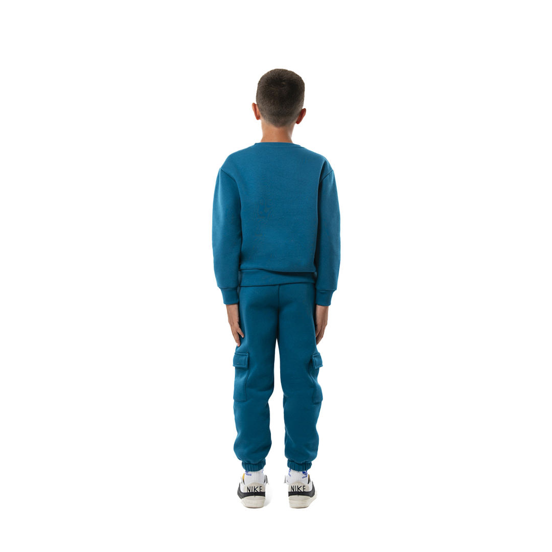 Felpa bimbo manica lunga paricollo regular