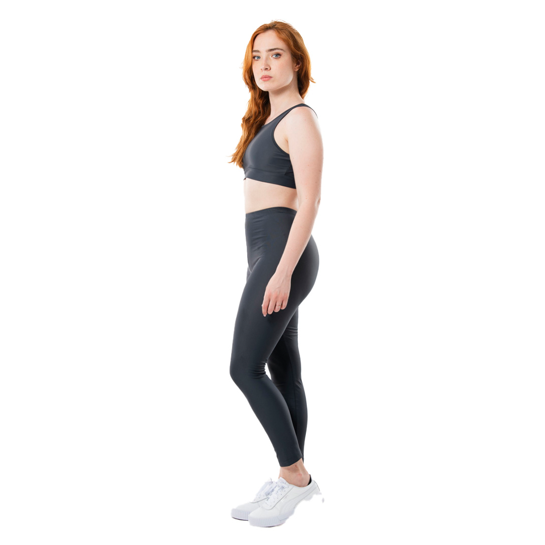 BOX 3 PZ - LD604 - Pantalone leggings lungo donna slim 225 gr/m2 Atlanta