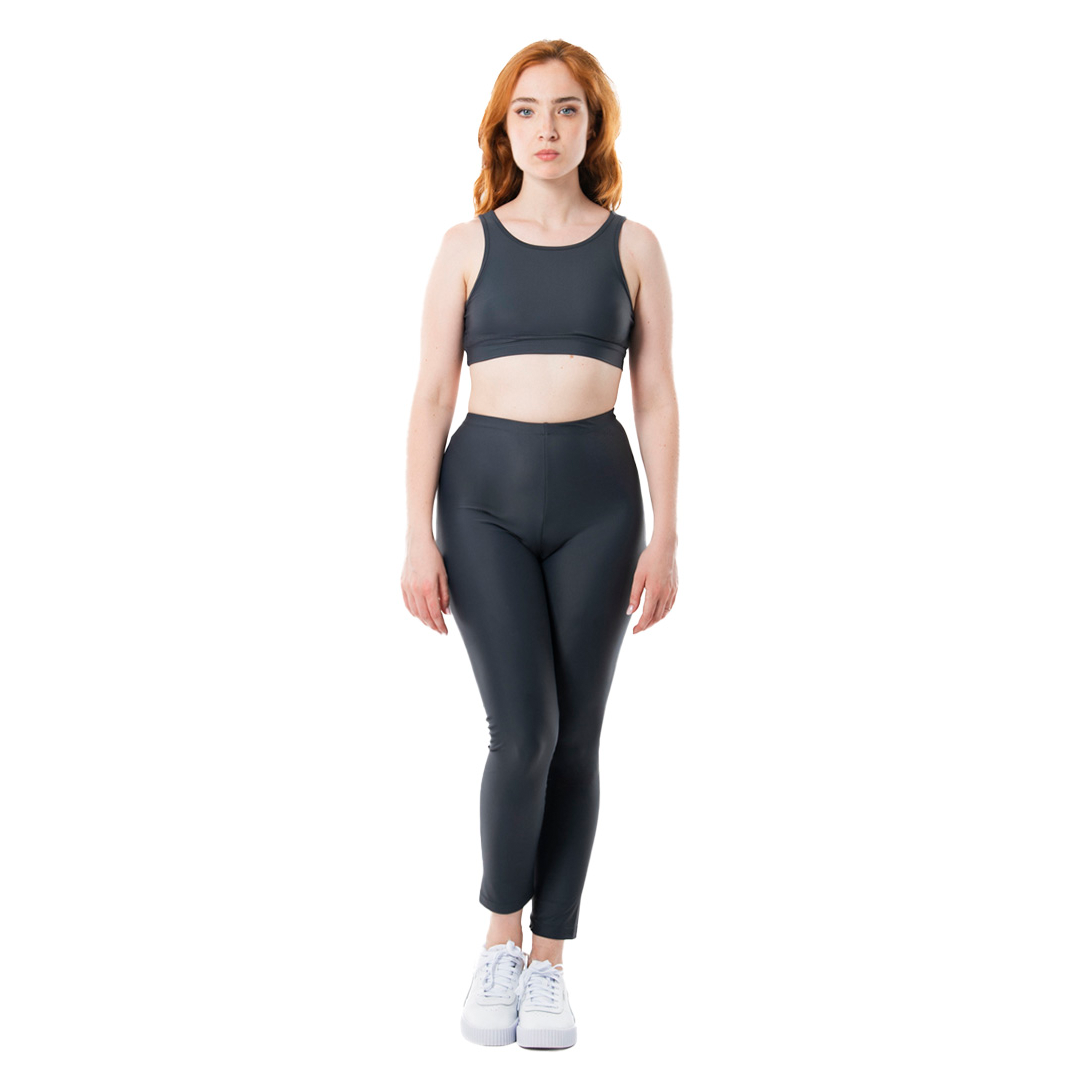 BOX 3 PZ - LD604 - Pantalone leggings lungo donna slim 225 gr/m2 Atlanta