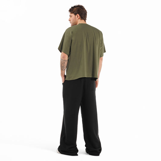 T shirt uomo boxyfit manica corta dritta