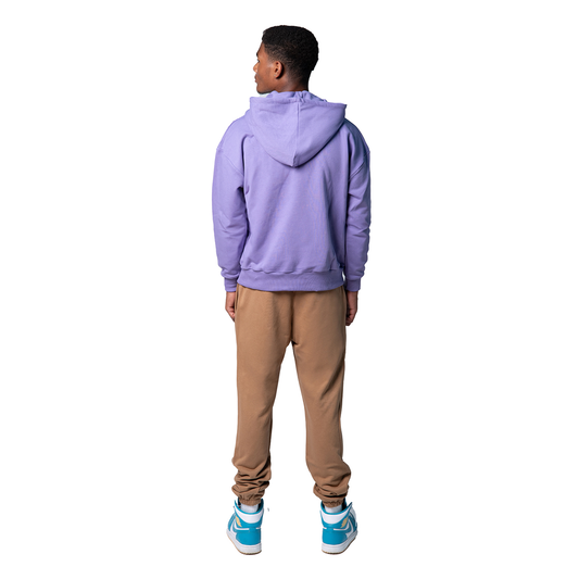 Felpa unisex cappuccio marsupio manica lunga boxyfit