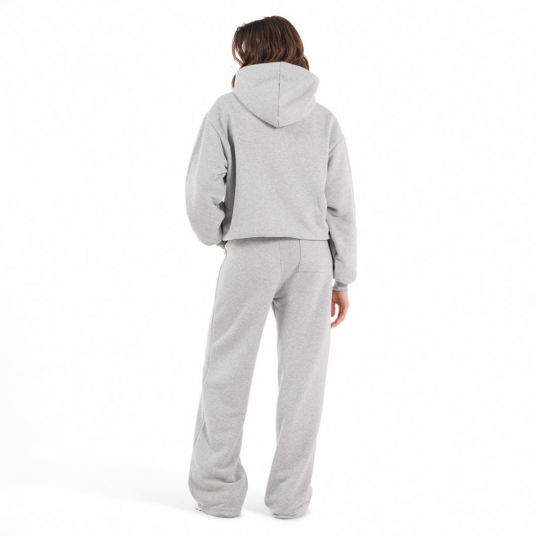 Felpa unisex cappuccio marsupio manica lunga boxyfit