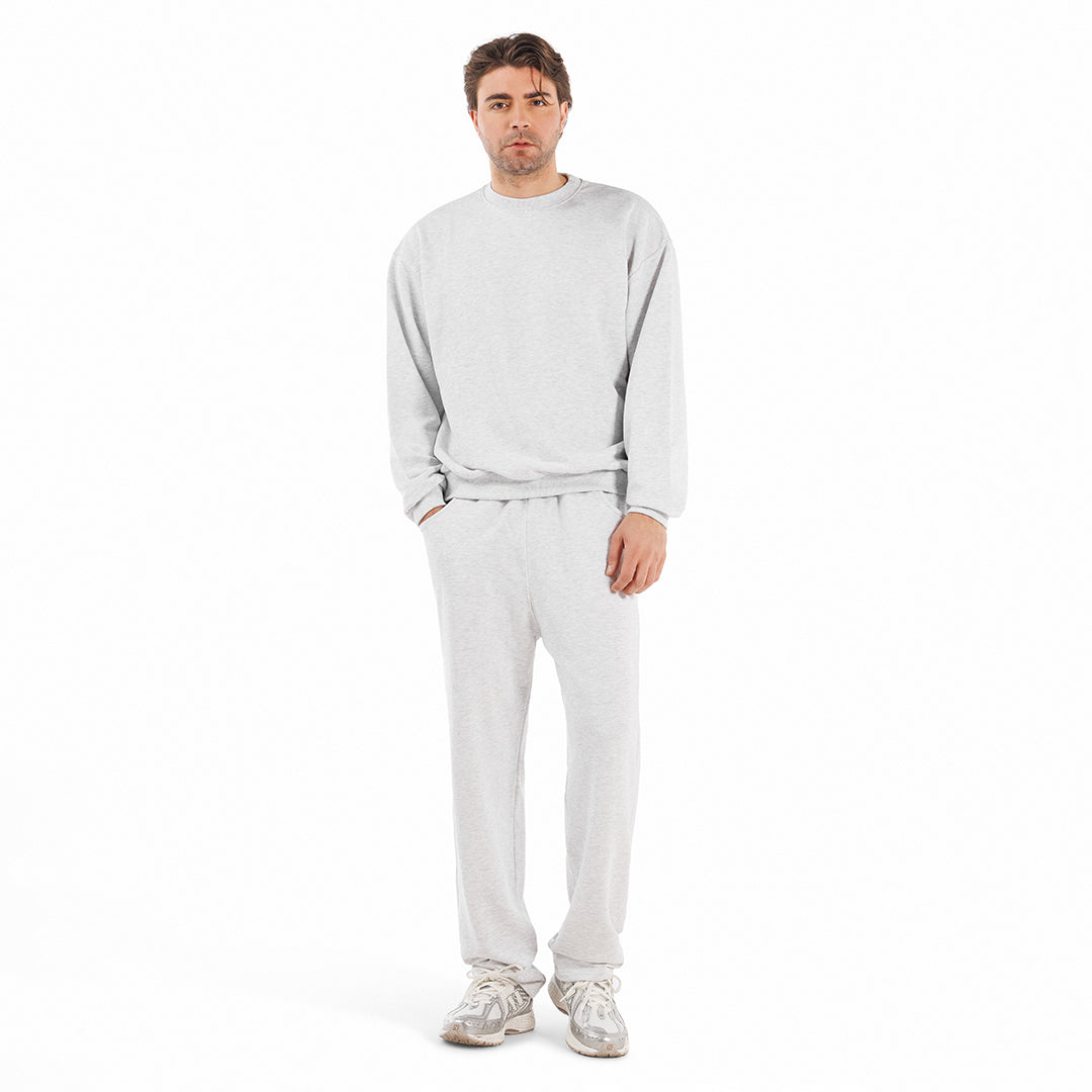 BOX 4 PZ - YU3102 - Felpa unisex cappuccio marsupio manica lunga boxyfit 300 gr/m2 non garzato