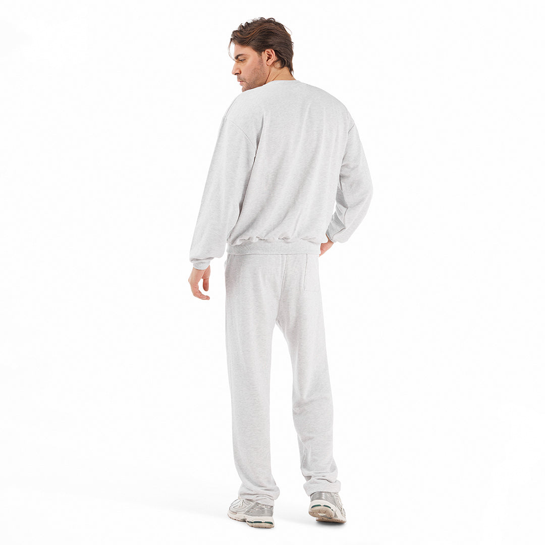 Felpa unisex cappuccio marsupio manica lunga boxyfit