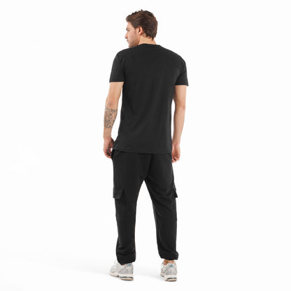 BOX 4 PZ - YU0916 - Pantalone lungo unisex con tasconi laterali comodo 300 gr/m2 non garzato