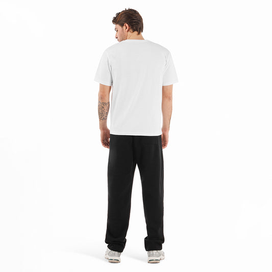 T Shirt uomo regular collo in maglina manica corta