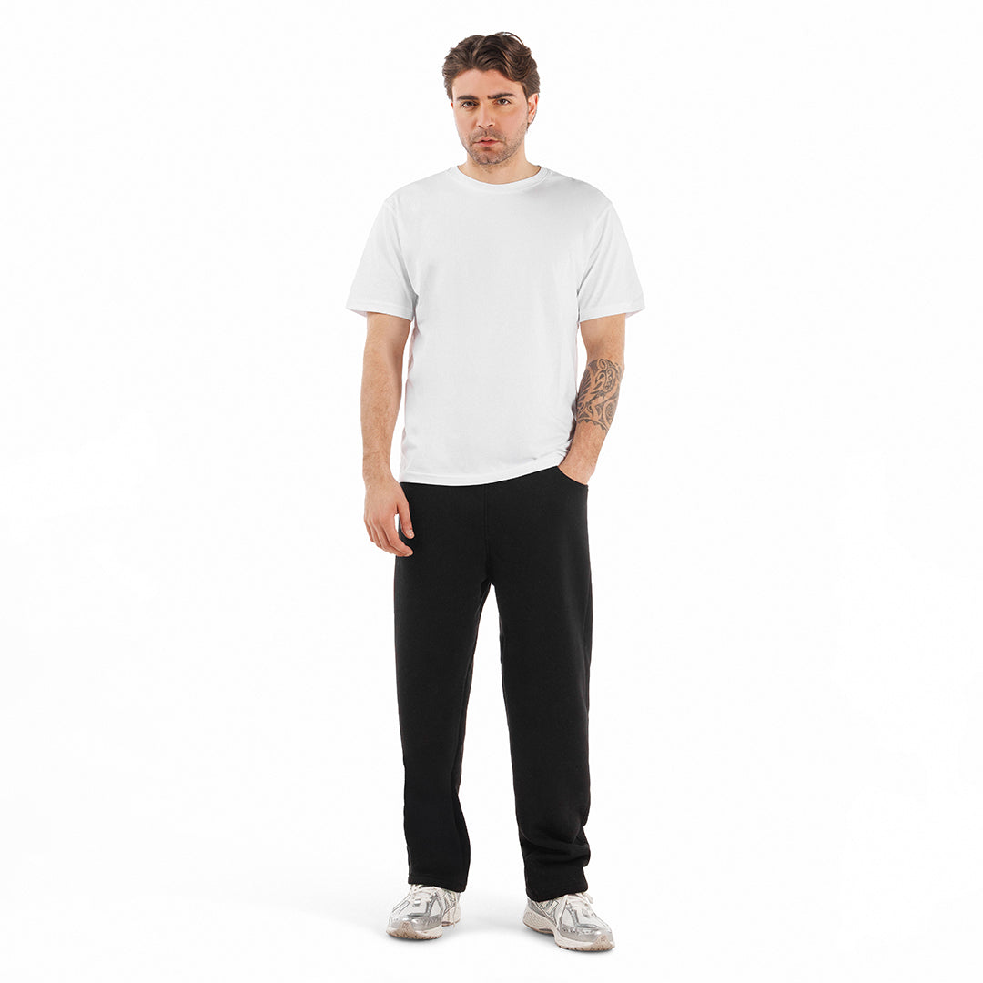 T Shirt uomo regular collo in maglina manica corta