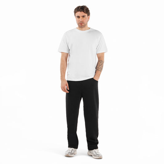 T Shirt uomo regular collo in maglina manica corta