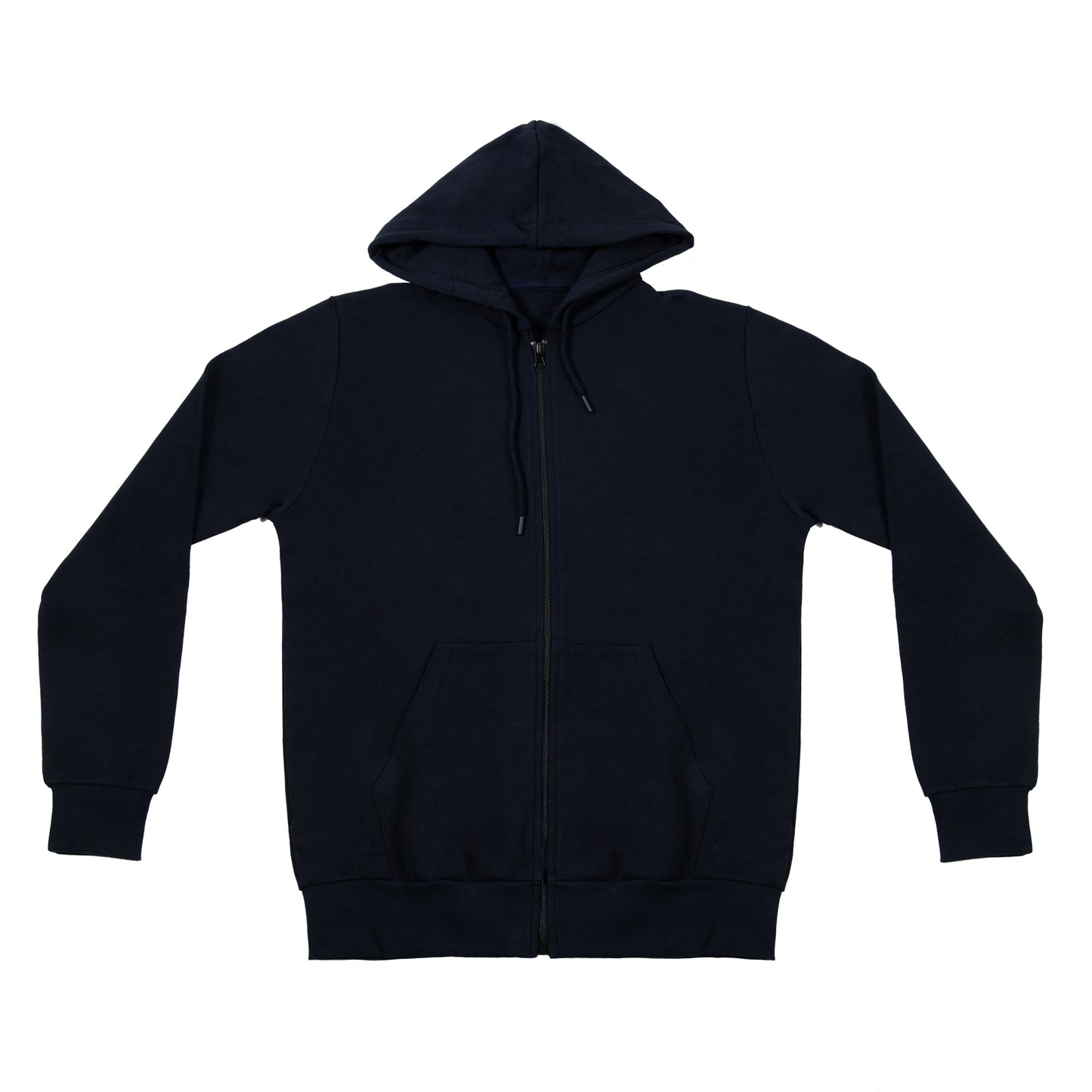 BOX 5 PZ - 6503 - Felpa uomo regular cappuccio, marsupio e zip manica lunga 300 gr/m2 non garzato