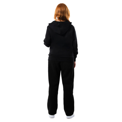 BOX 4 PZ - D-136 - Felpa donna cappuccio marsupio manica lunga regular 300 gr/m2 non garzato