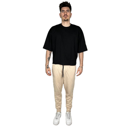 BOX 4 PZ - LU9523 - Pantalone lungo uomo regular 300 gr/m2 non garzato