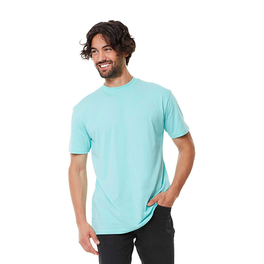 BOX 4 PZ - LU2602 - TShirt uomo taglio comodo collo in maglina manica corta  180 gr/m2