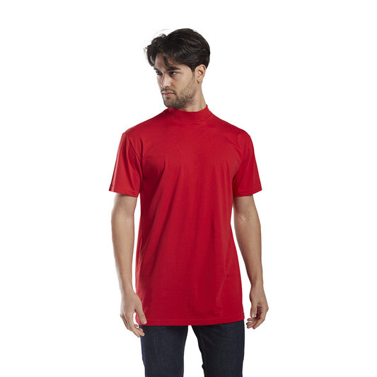 BOX 4 PZ - LU2663 - TShirt uomo regular lupetto in maglina manica corta  180 gr/m2