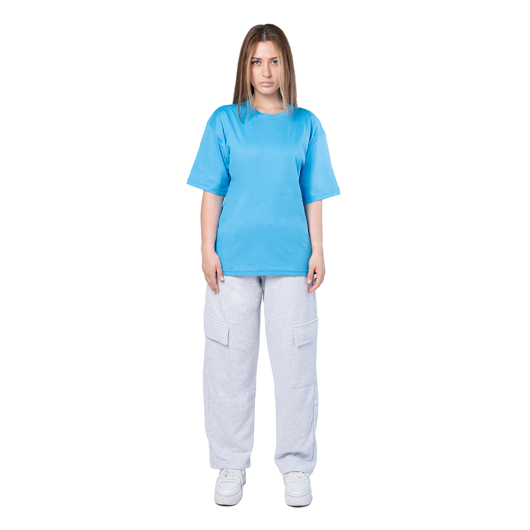 Pantalone lungo unisex con tasconi laterali over