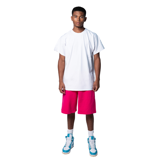 T shirt uomo over manica corta dritta