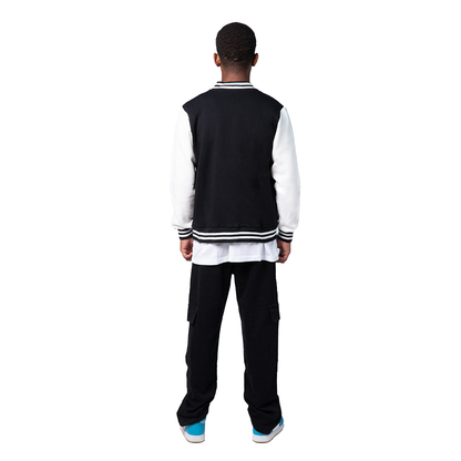 BOX 5 PZ - LU7781 - College uomo manica lunga comodo  310 gr/m2 garzato