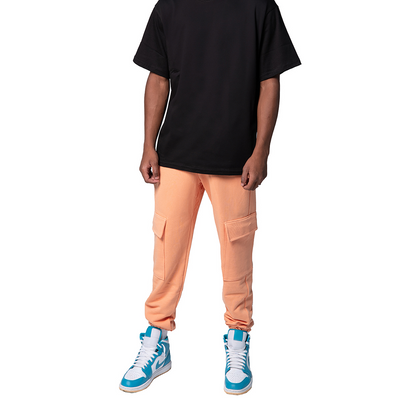 BOX 3 PZ - YU0905 - Pantalone lungo unisex con tasconi laterali comodo 300 gr/m2 non garzato