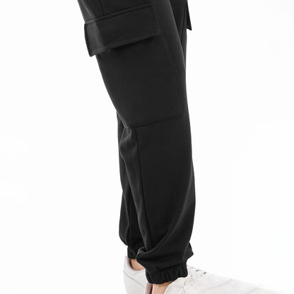 BOX 4 PZ - YU0916 - Pantalone lungo unisex con tasconi laterali comodo 300 gr/m2 non garzato