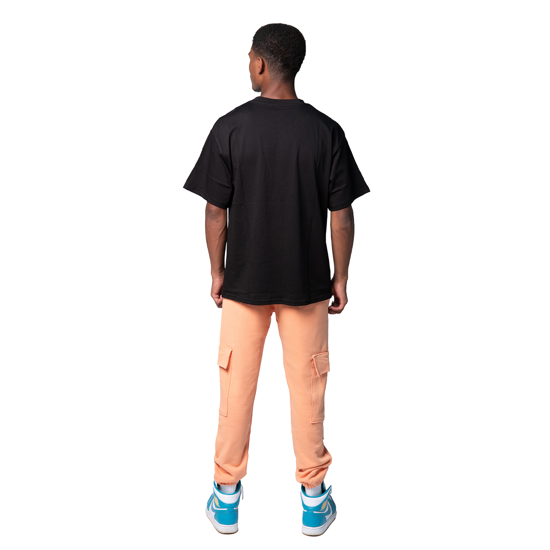 BOX 3 PZ - YU0905 - Pantalone lungo unisex con tasconi laterali comodo 310 gr/m2 garzato