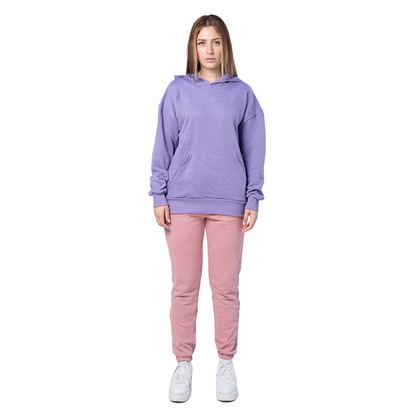 Felpa unisex cappuccio marsupio manica lunga boxyfit