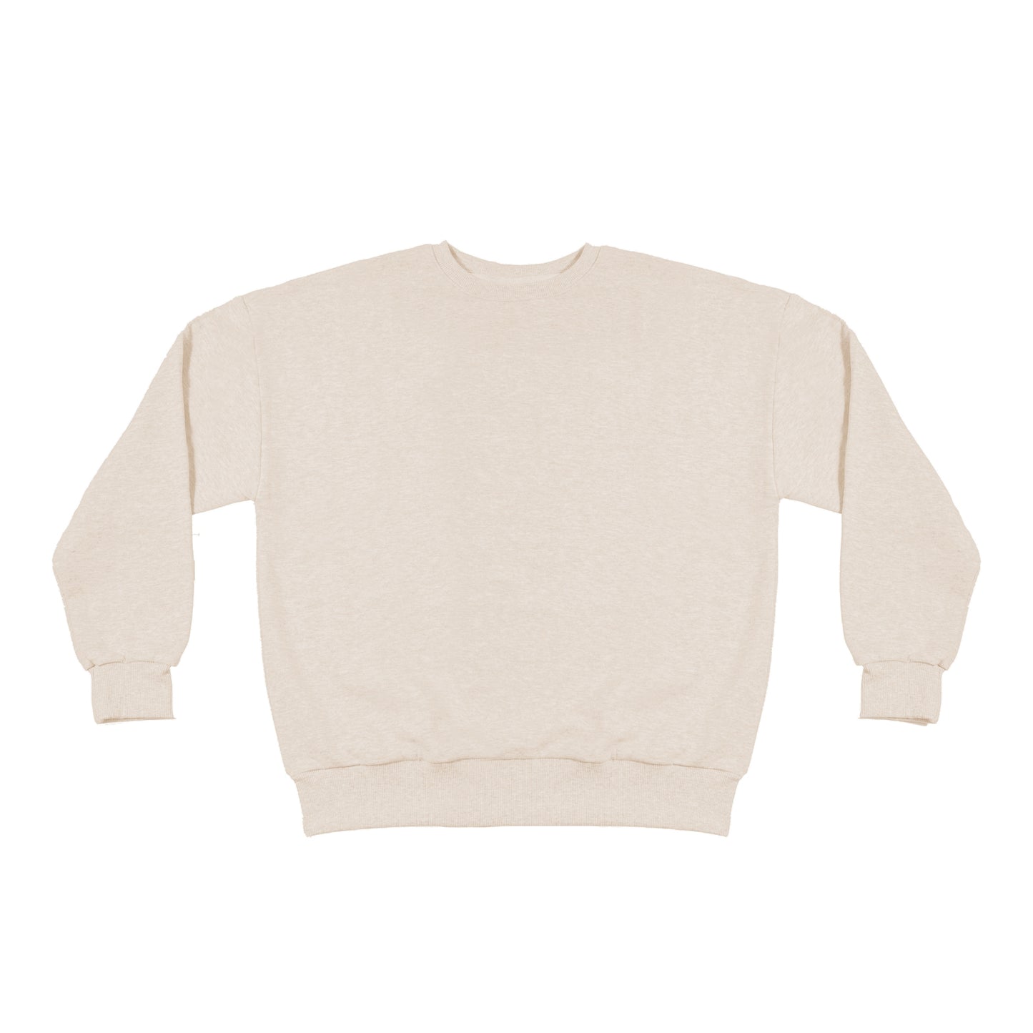 BOX 3 PZ - YU3086 - Felpa unisex paricollo manica lunga boxyfit 310 gr/m2 garzato