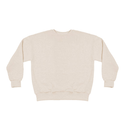 BOX 3 PZ - YU3086 - Felpa unisex paricollo manica lunga boxyfit 310 gr/m2 garzato