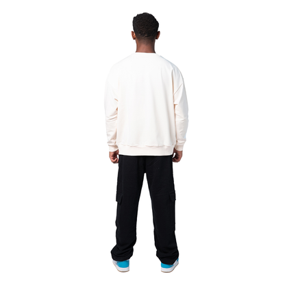 Felpa unisex paricollo manica lunga boxyfit