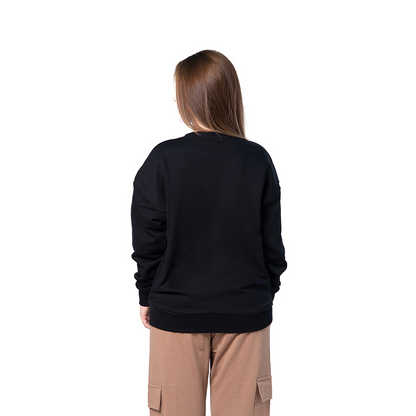 BOX 3 PZ - YU3086 - Felpa unisex paricollo manica lunga boxyfit 310 gr/m2 garzato